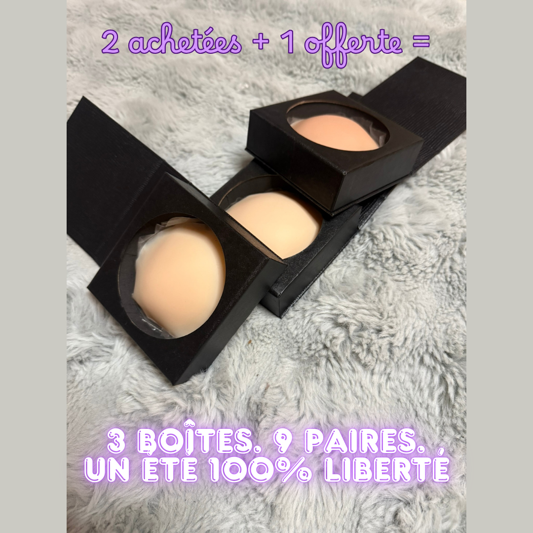 Cache tétons en silicone Élyra Skin
