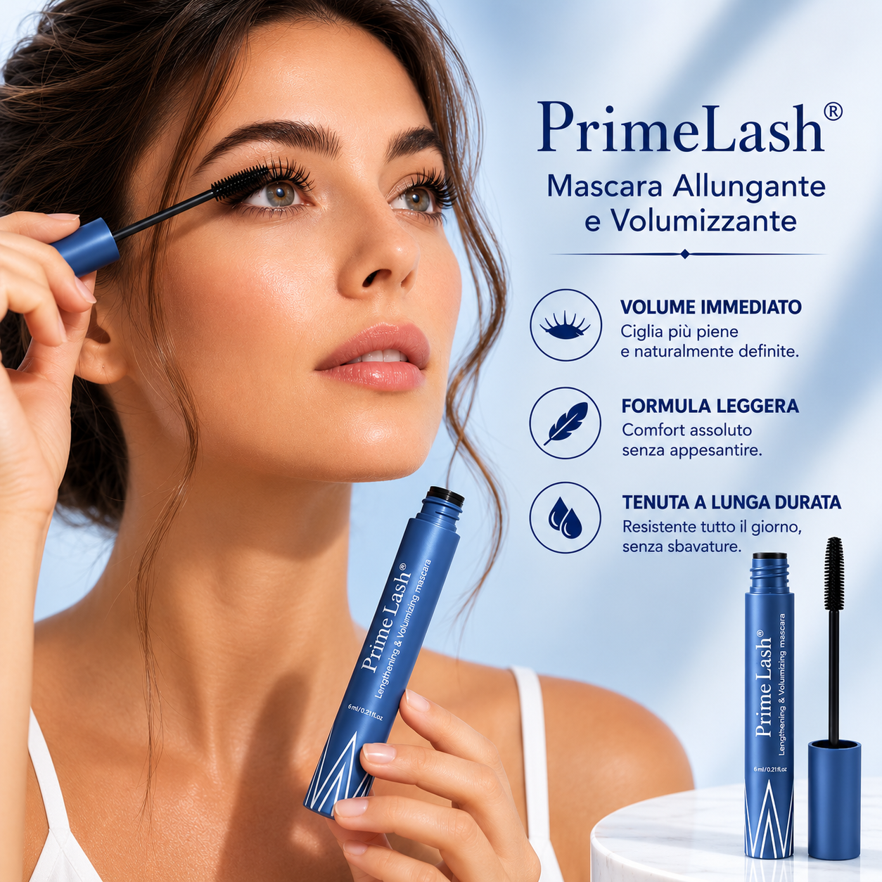 PrimeLash® Mascara Allungante e Volumizzante
