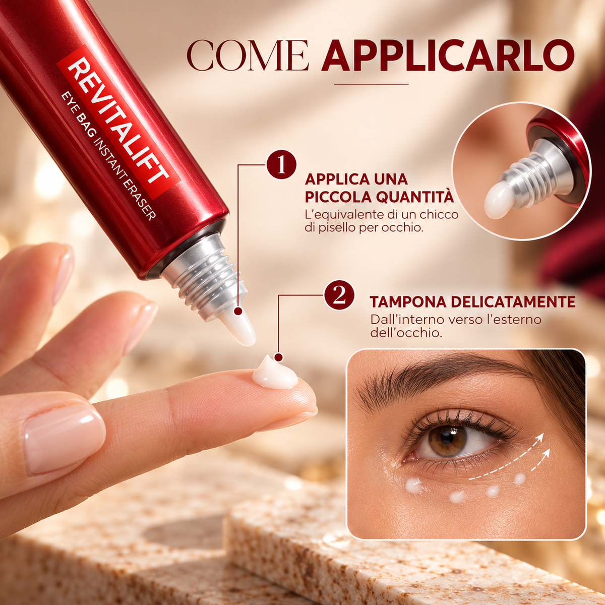 LumiEyes™ | Gel Contorno Occhi Illuminante e Idratante