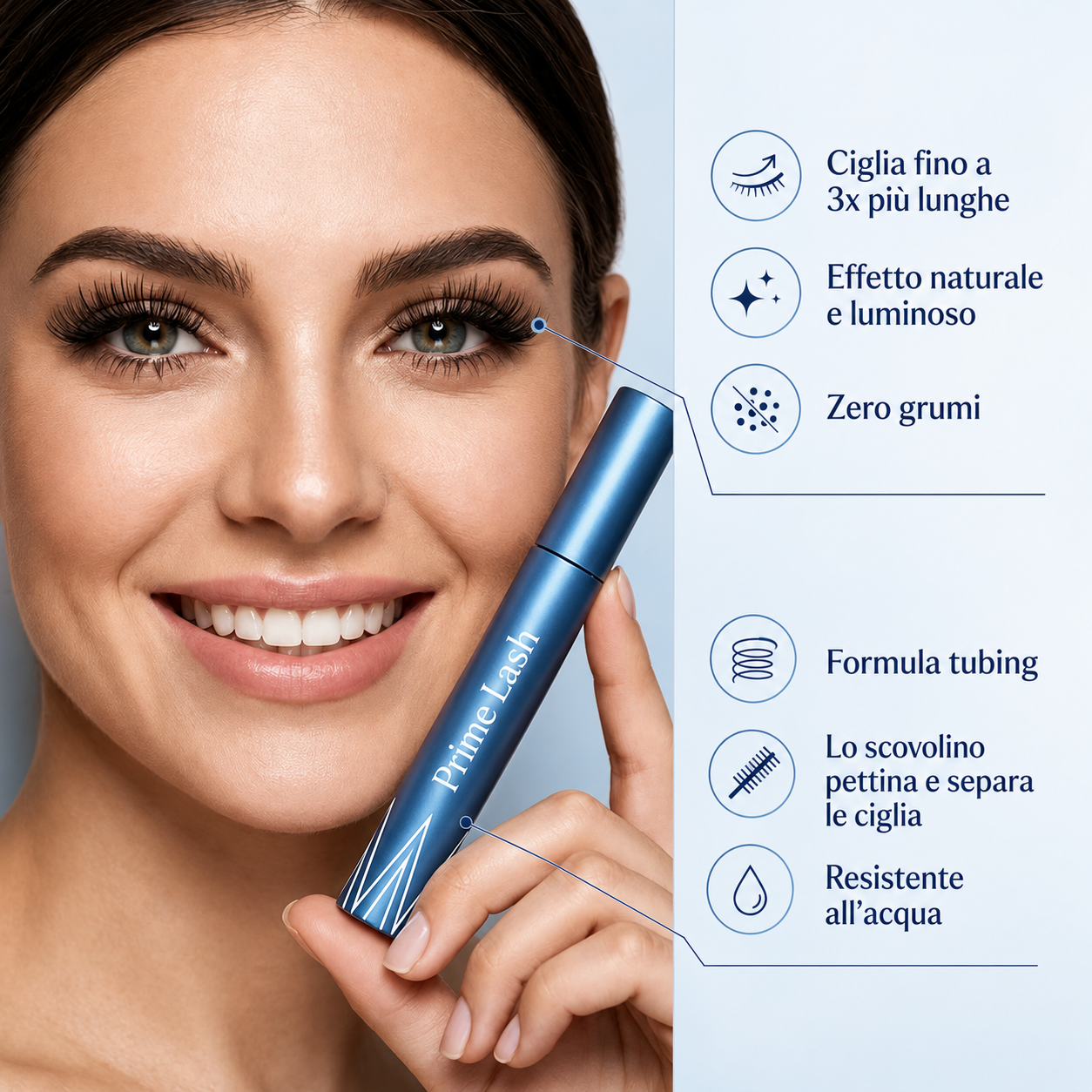 PrimeLash® Mascara Allungante e Volumizzante